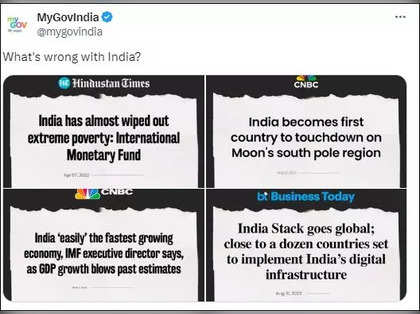 Why Indian govt is tweeting 'what's wrong with India?'