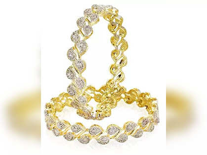 Tisha Yellow American Diamond Bracelet – AG'S