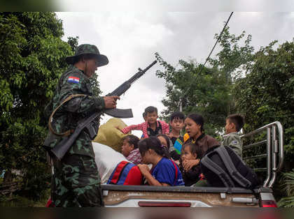Myanmar ethnic minority fighters seize town from military