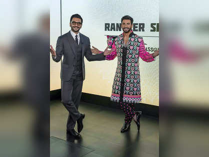 Wax Stud: Ranveer Singh unveils his wax figures at Madame Tussauds London & Singapore