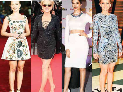 short red carpet dresses