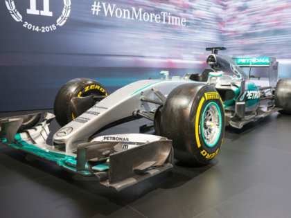 Lewis Hamilton's Mercedes F1 car sets new record in auction