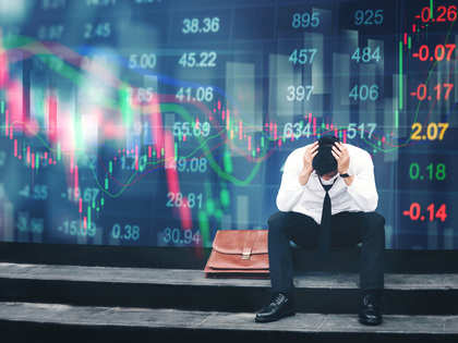 stock market crash: D-Street's worst day in 7 months as investors lost Rs  1,850 crore per minute - The Economic Times