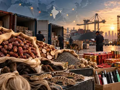 Image for Smugglonomics: Geckos, dry dates, human