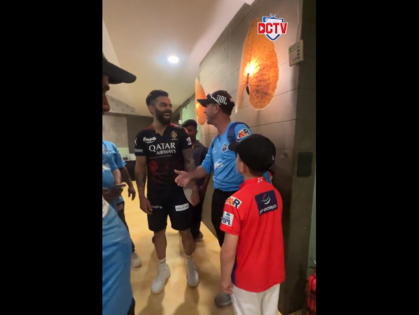 IPL 2023: Ricky Ponting's son Fletcher has a meet-cute moment with Virat Kohli on the sidelines of the tournament