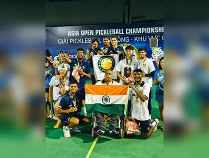 Indian team bags three gold, two bronze in Asian Open Pickleball