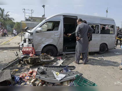 Five Japanese escape unhurt in a suicide bombing attempt in Pakistan's Karachi