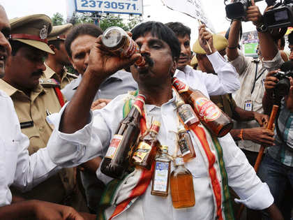 Andhra Pradesh tells its liquor shops not to 'invoke' names of deities