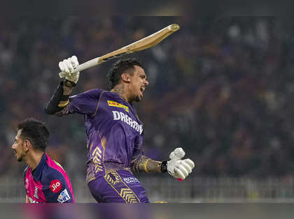 Sunil Narine scores his maiden century in T20 format; smashes 109 against Rajasthan Royals
