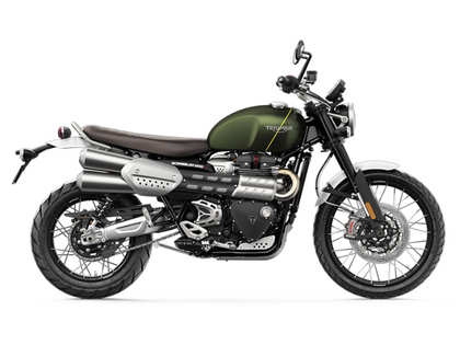 Triumph store scrambler bikes