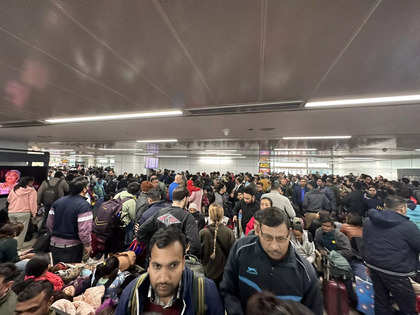 Frustrated flyers flood social media after several hours of flight delay at Delhi airport