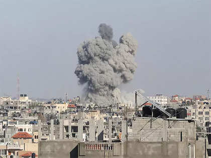 Israeli airstrikes hit Rafah, kills two senior Hamas commanders - The  Economic Times