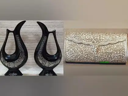 PM Modi gifts Bidriware vase, silver filigree purse to Ghana's President and first lady