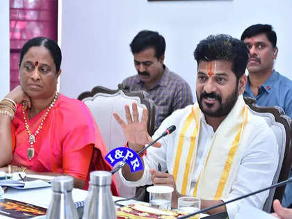 Image for Telangana CM Revanth Reddy pitches