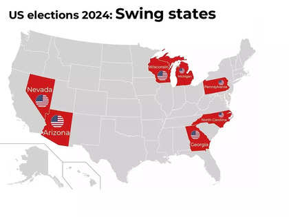 swing states result: US Election Results: Donald Trump or Kamala ...