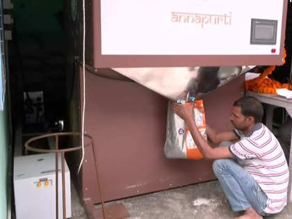 Three grain ATMs installed in UP to dispense monthly ration to card holders