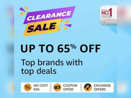 Amazon Sale - Clearance Sale offers up to 65% off on Home and Kitchen Appliances