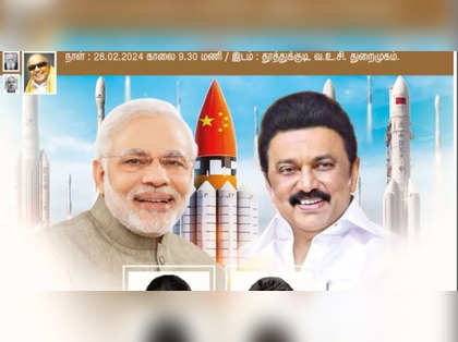 Tamil Nadu CM Stalin's minister accepts 'small mistake' of Chinese flag after  PM Modi's rebuke