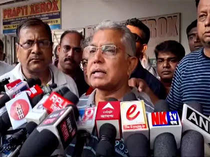 "This state has fallen to terrorists, goons": Dilip Ghosh after arms recovery in Sandeshkhali