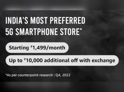 Amazon 5G Smartphone Store : The best 5G mobile phones from top brands in India (2023)