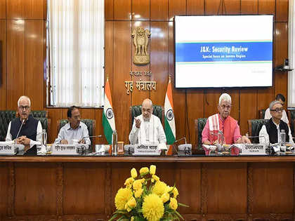 Amit Shah chairs high-level meeting, directs agencies to implement area domination, zero-terror plans in Jammu