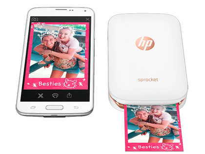 HP Sprocket Plus: HP unveils pocket-sized printer 'Sprocket Plus' at Rs  8,999 for millennials - The Economic Times