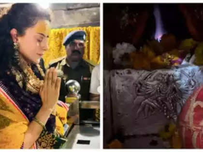 Kangana Ranaut turns 37, pays visit to Baglamukhi & Jawala Devi temple