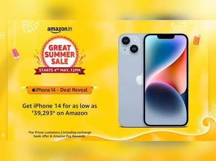 Great Summer Sale:  Sale Last Day 2023: Get iphone 14 at Just  39,293 with the Biggest Deal of the Sale, Flat 16% off - The Economic Times