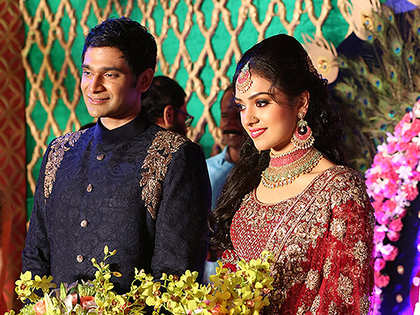 High-profile wedding for Middle East-based magnate B Ravi Pillai's daughter