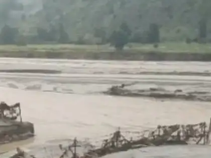 A glacial lake outburst flood has been reported at Shintaphu Lake in Bhutan, threatening local areas