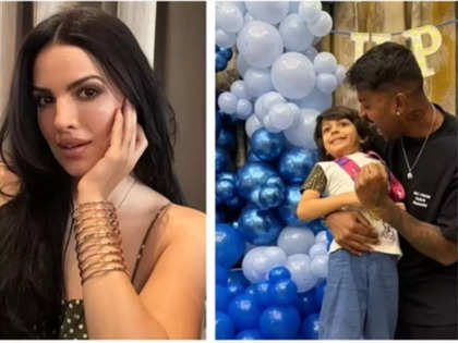 Hardik Pandya reunites with son Agastya after T20 WC win, wife Natasha Stankovic remains missing from pics
