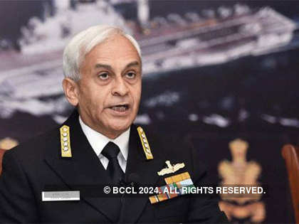 Navy chief Admiral Sunil Lanba pays floral tributes to Memorial of Indian soldiers