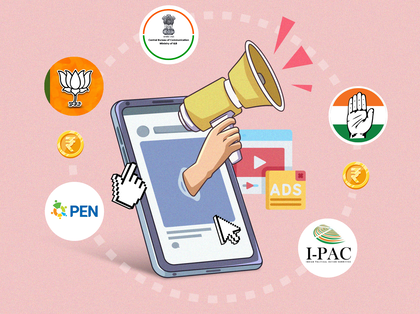 BJP tops Google ad spends as parties splurge Rs 117 crore since January