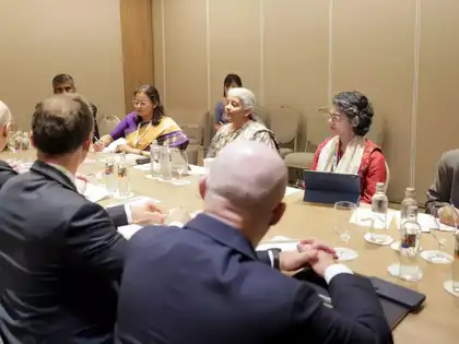 FM Sitharaman holds bilateral talks with Russian, Chinese counterparts on BRICS sidelines