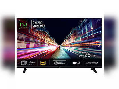 NU smart TV: Best-selling Nu Smart TVs in India (2024) - The Economic Times