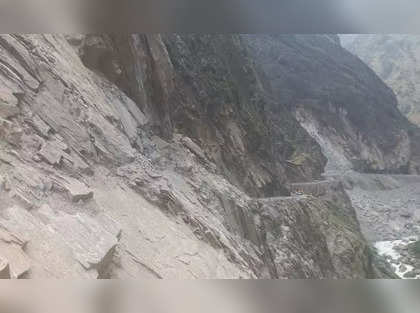 About 300 people trapped in Uttarakhand after landslide; orange alert issued