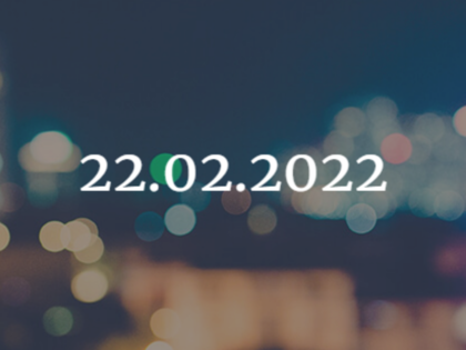 Feb 22, 2022 is Palindrome Day! Block your calendar for something important & you may get lucky