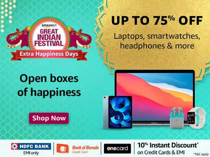 Amazon Great Indian Festival Sale 2023: Big discounts on laptops, smartwatches, headphones, tablets and so much more