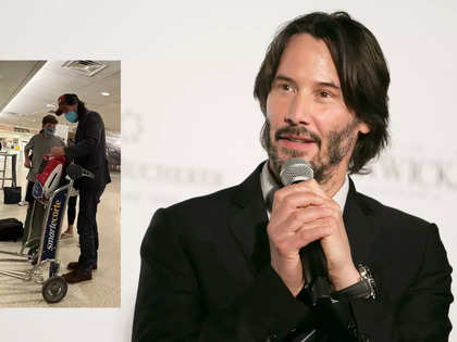 Keanu Reeves, the ultimate nice guy! ‘Matrix’ star charms a young fan at airport, breaks the Internet