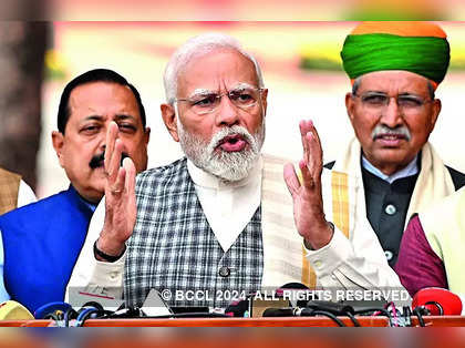 Don't vent frustration over defeat in house: PM Modi to opposition
