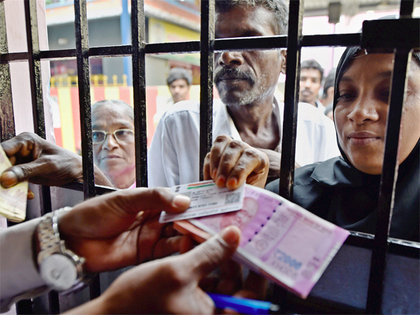 Demonetisation drive: I-T department sends notice on large cash deposits