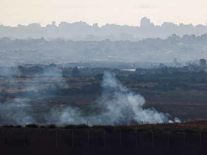 Israel hits Gaza as tensions surge on Lebanon border