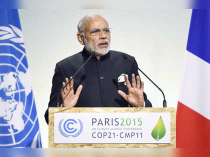 Rich nations behind global warming: PM Modi