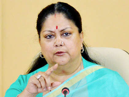 Vasundhara Raje locks herself up in temple for two-and-a-half days