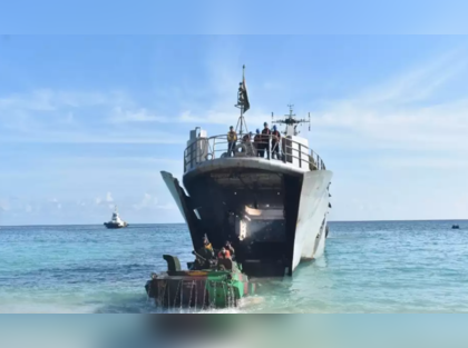 Tri-service exercise takes place in Nicobar islands