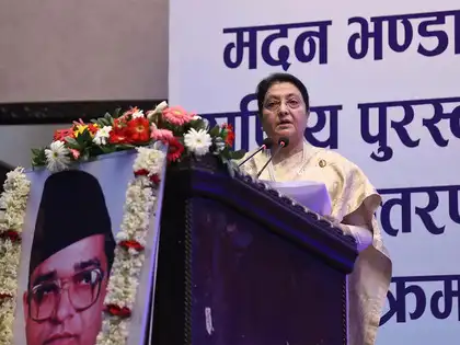 Former Nepali Prez Bhandari announces return to politics month after China visit; intra-party rift surfaces