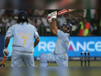 15 years on, Yuvraj Singh watches those six sixes with his son