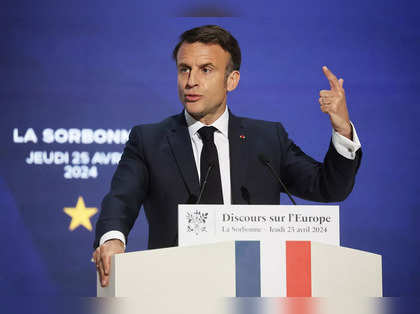 France's nuclear weapons should be part of European defence debate, Macron says