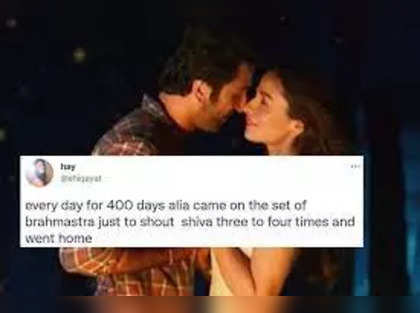 Is a good chunk of Alia Bhat’s dialogue in Brahmastra just various inflections of 'Shiva'? Fans on Twitter think so