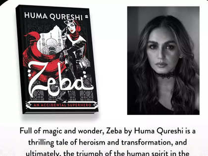 Huma Qureshi makes her writing debut with the tale of an accidental superhero